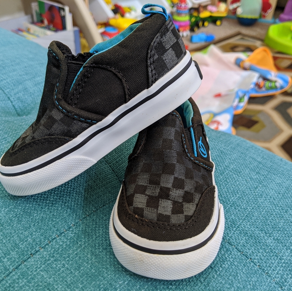 Checkered Vans Shoes